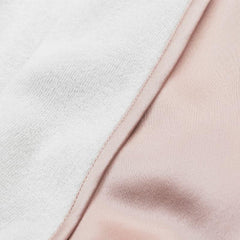 Robe Réversible en Soie et Velours pour l'Hiver Pink