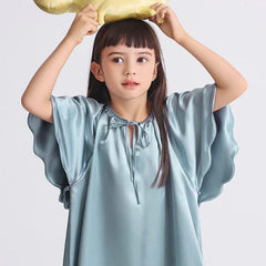 Robe de Nuit à Manches Chauve-souris pour Filles