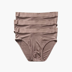 Boxers en Soie pour Hommes 100 % Soie Tricotée - Lot de 3