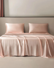 Set de Draps à Plat en Soie 19 Momme 3 Pièces