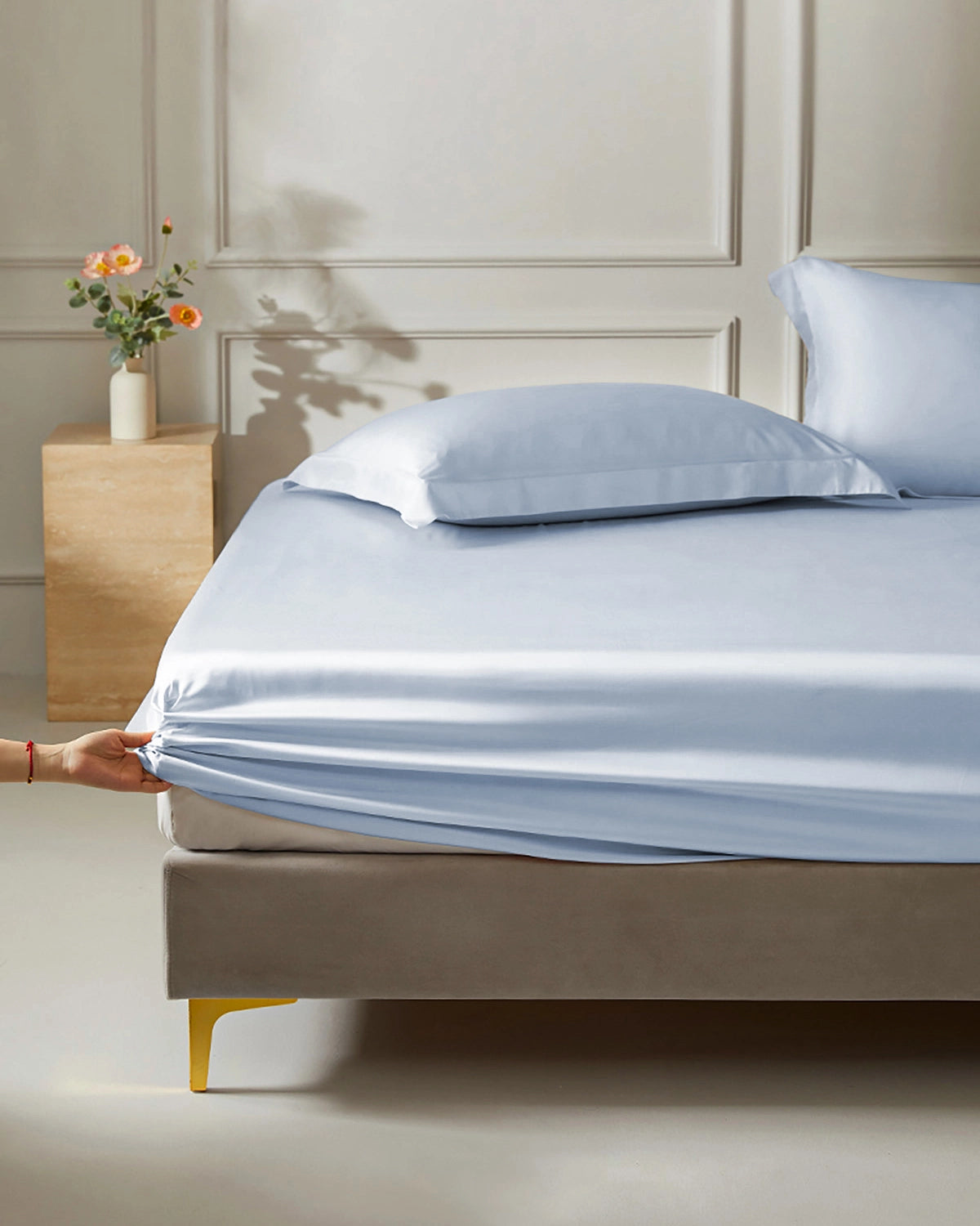 Drap Housse en Soie 19 Momme