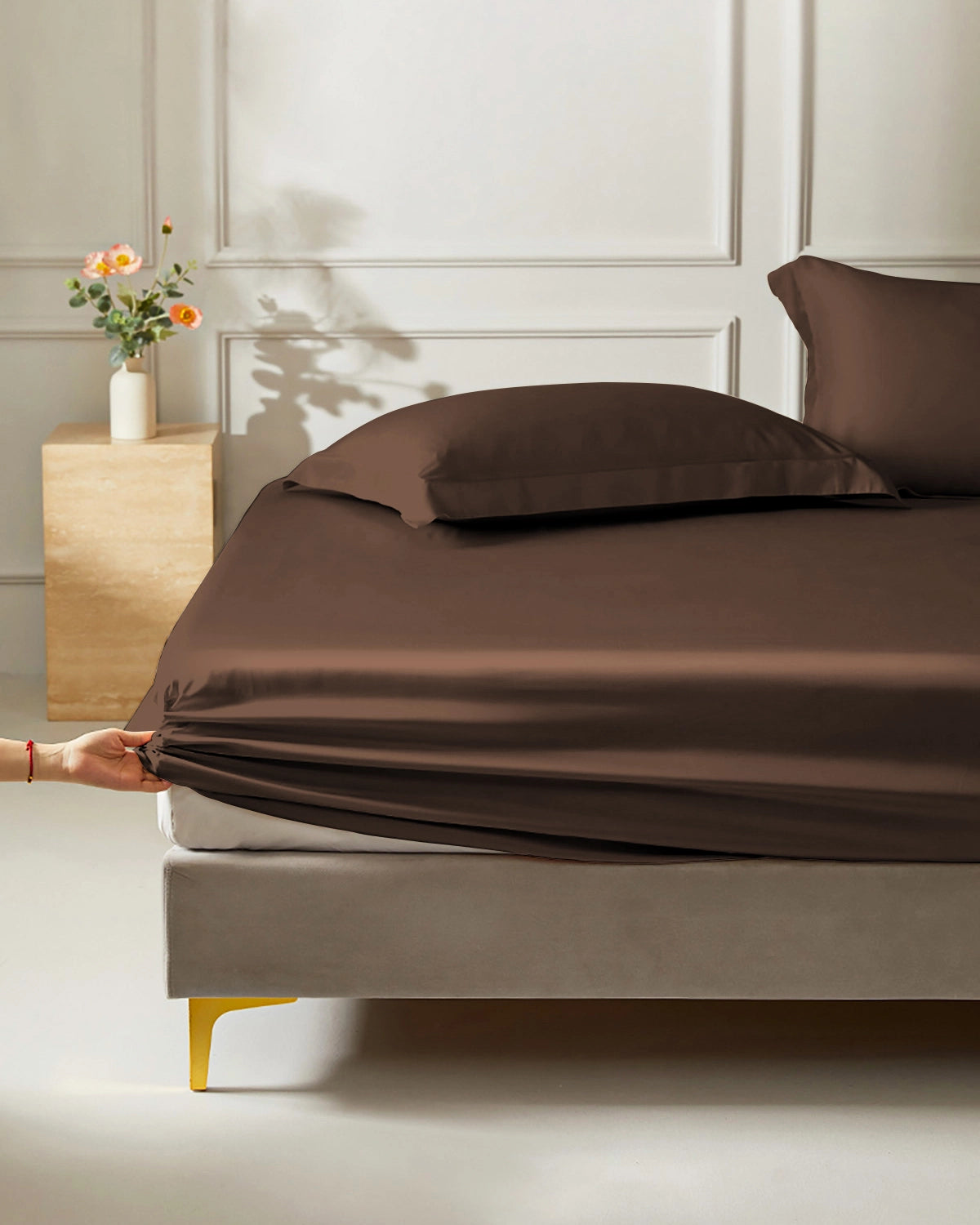 Drap Housse en Soie 19 Momme