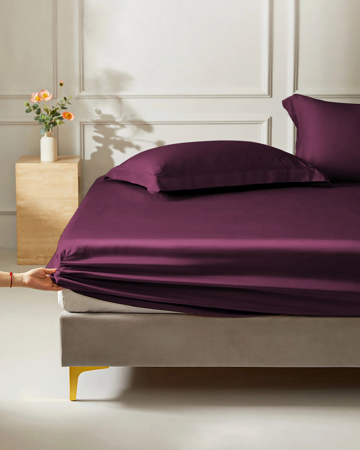 Drap Housse en Soie 19 Momme