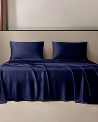 Ensemble de Draps Plat en Soie 22 Momme 3PCS