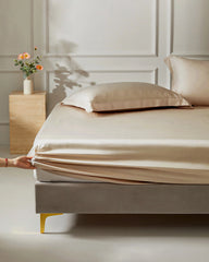 Drap-Housse en Soie 22 Momme Sans Couture