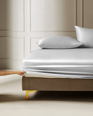 Ensemble de Draps Housses en Soie 25 Momme 3 Pièces