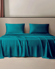 Set de Draps Plat en Soie 25 Momme 3 Pièces
