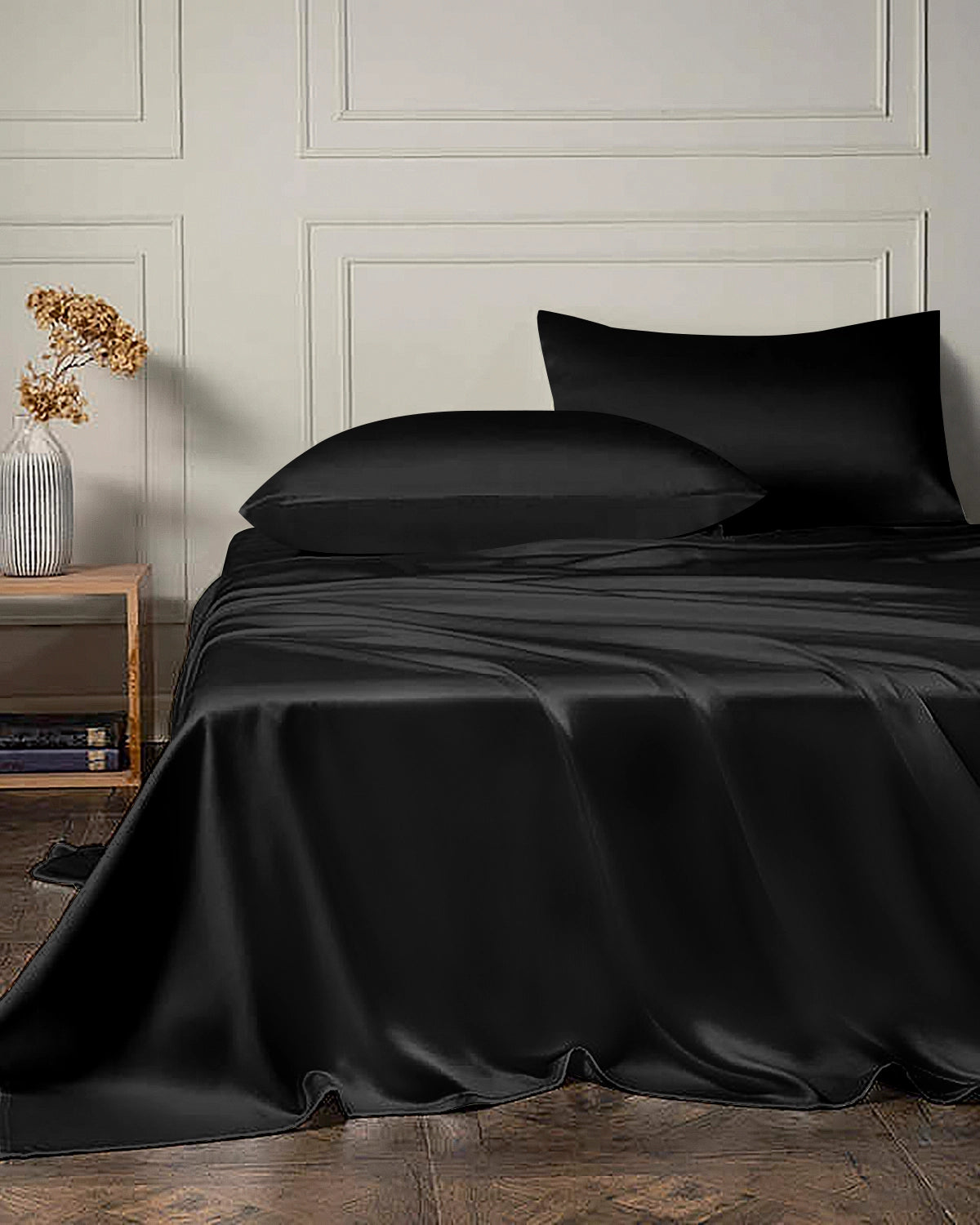 Set de Draps en Soie 25 Momme 4 Pièces