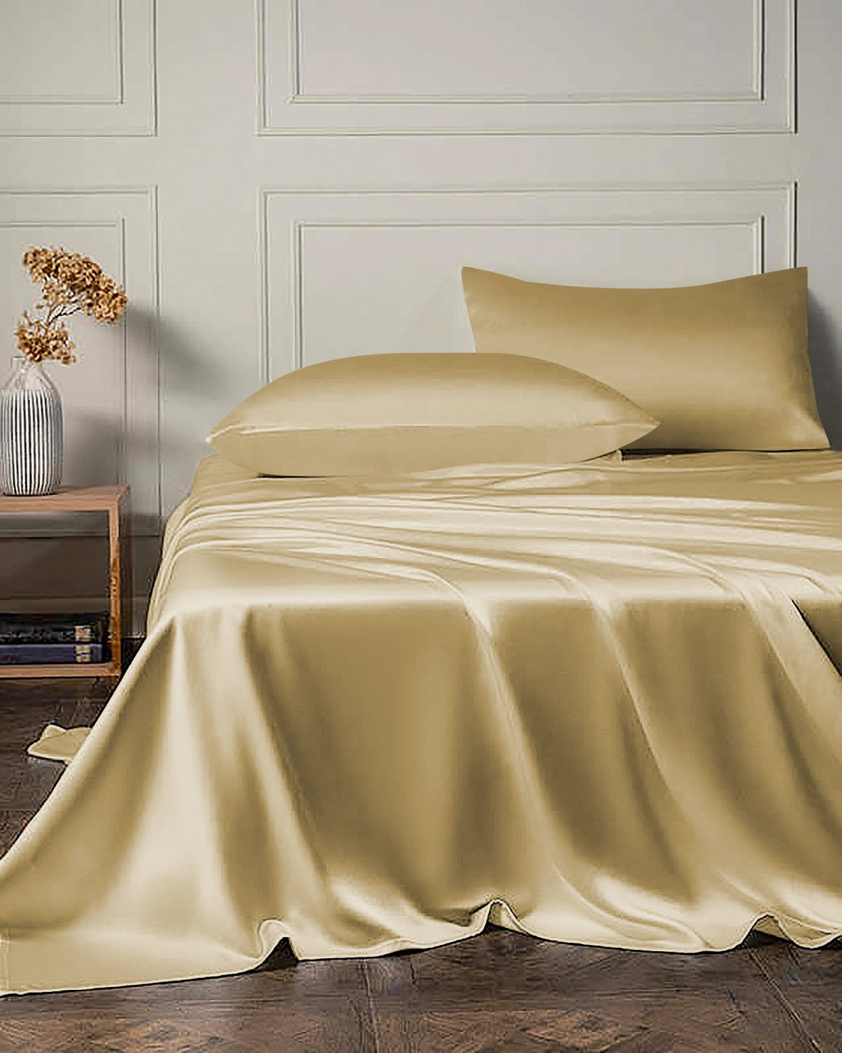 Set de Draps en Soie 25 Momme 4 Pièces
