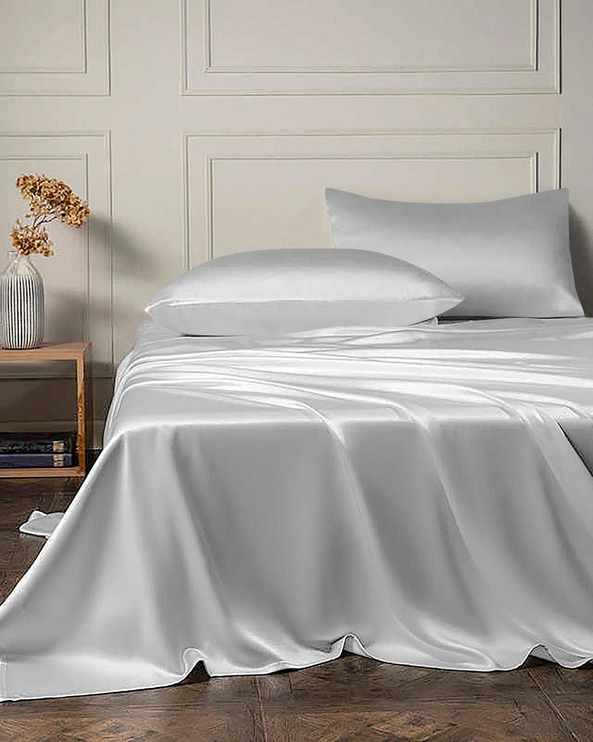 Set de Draps en Soie 25 Momme 4 Pièces