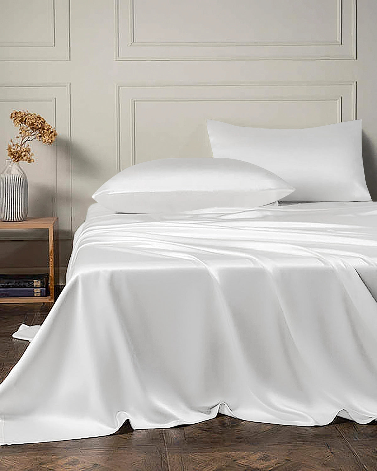 Set de Draps en Soie 25 Momme 4 Pièces