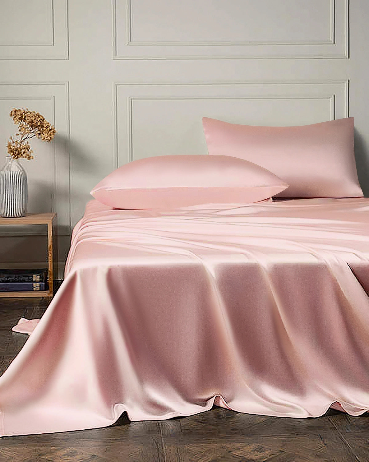 Set de Draps en Soie 25 Momme 4 Pièces