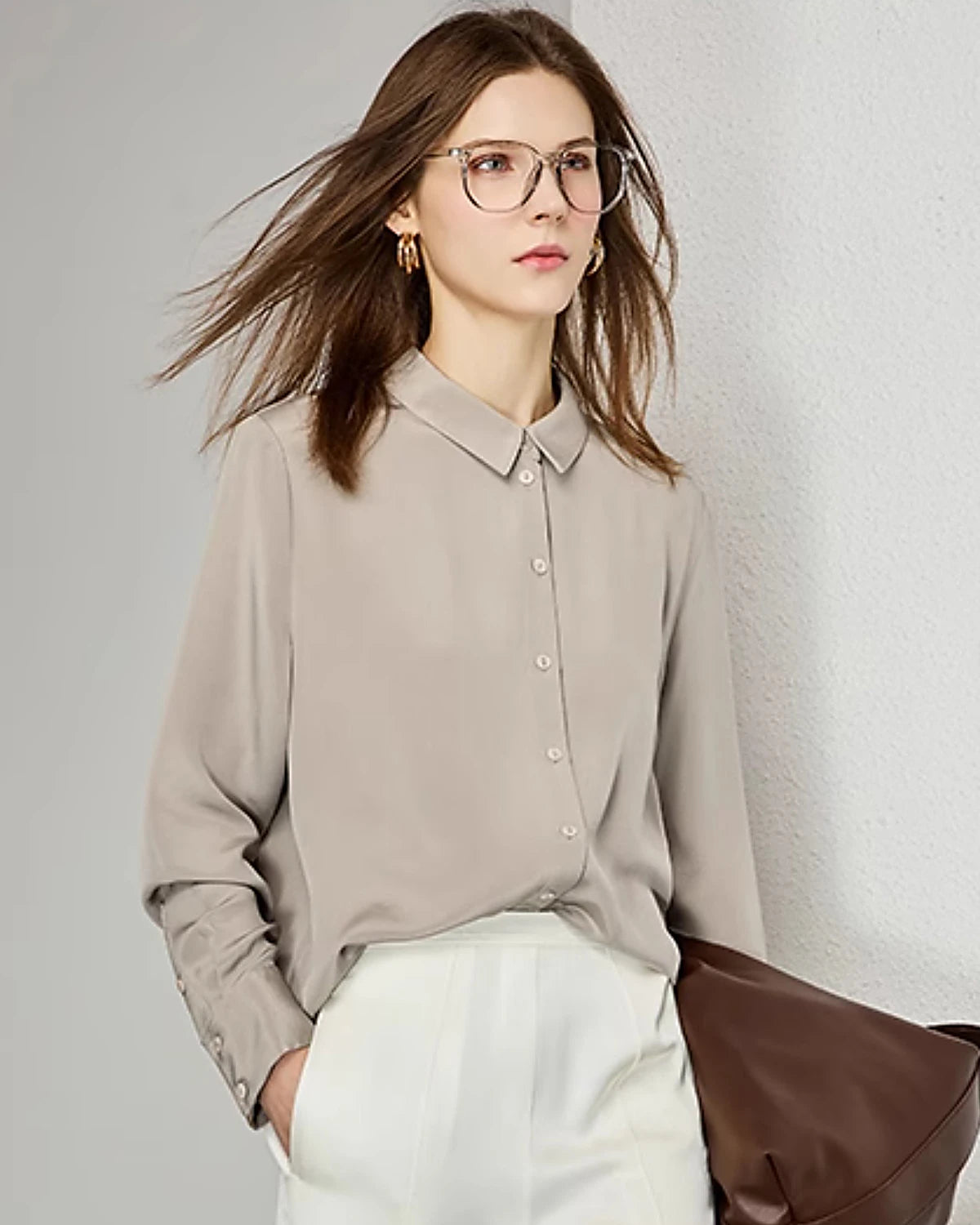 Chemisier soie 30 momme