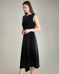 Robe en Soie Sans Manches 32 Momme