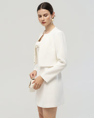 Veste courte en soie 40 mommes