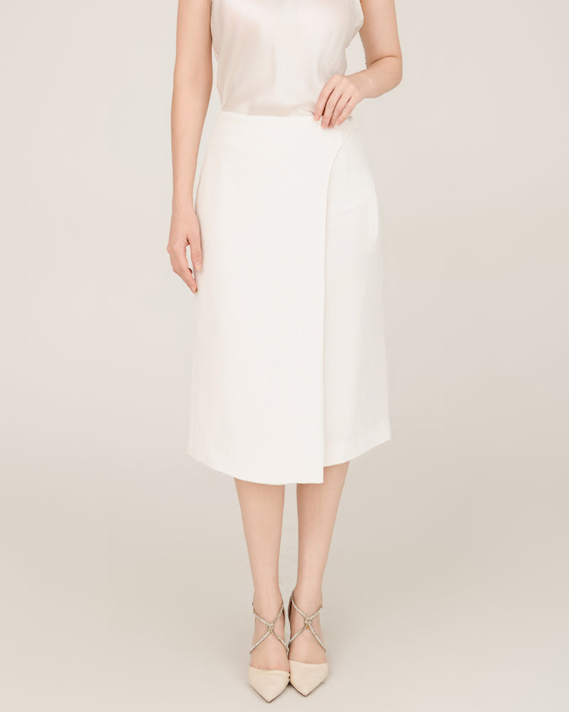 Jupe Tailleur en Soie 40 Momme