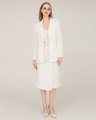 Jupe Tailleur en Soie 40 Momme