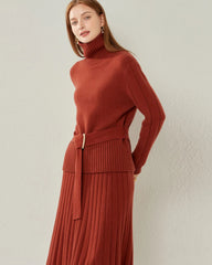 Pull en Cachemire à Ceinture