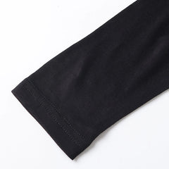 Ensemble Thermique en Soie Noire