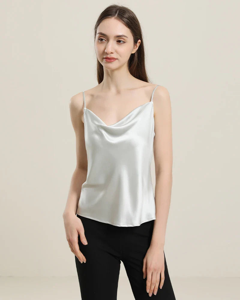 Silk Camisole - Leocé Luxury Couture Silk Camisole - Leocé Luxury Couture
