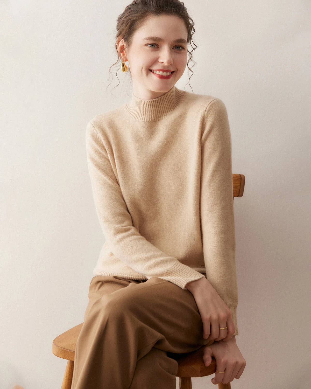 Pull en cachemire douillet pour femme