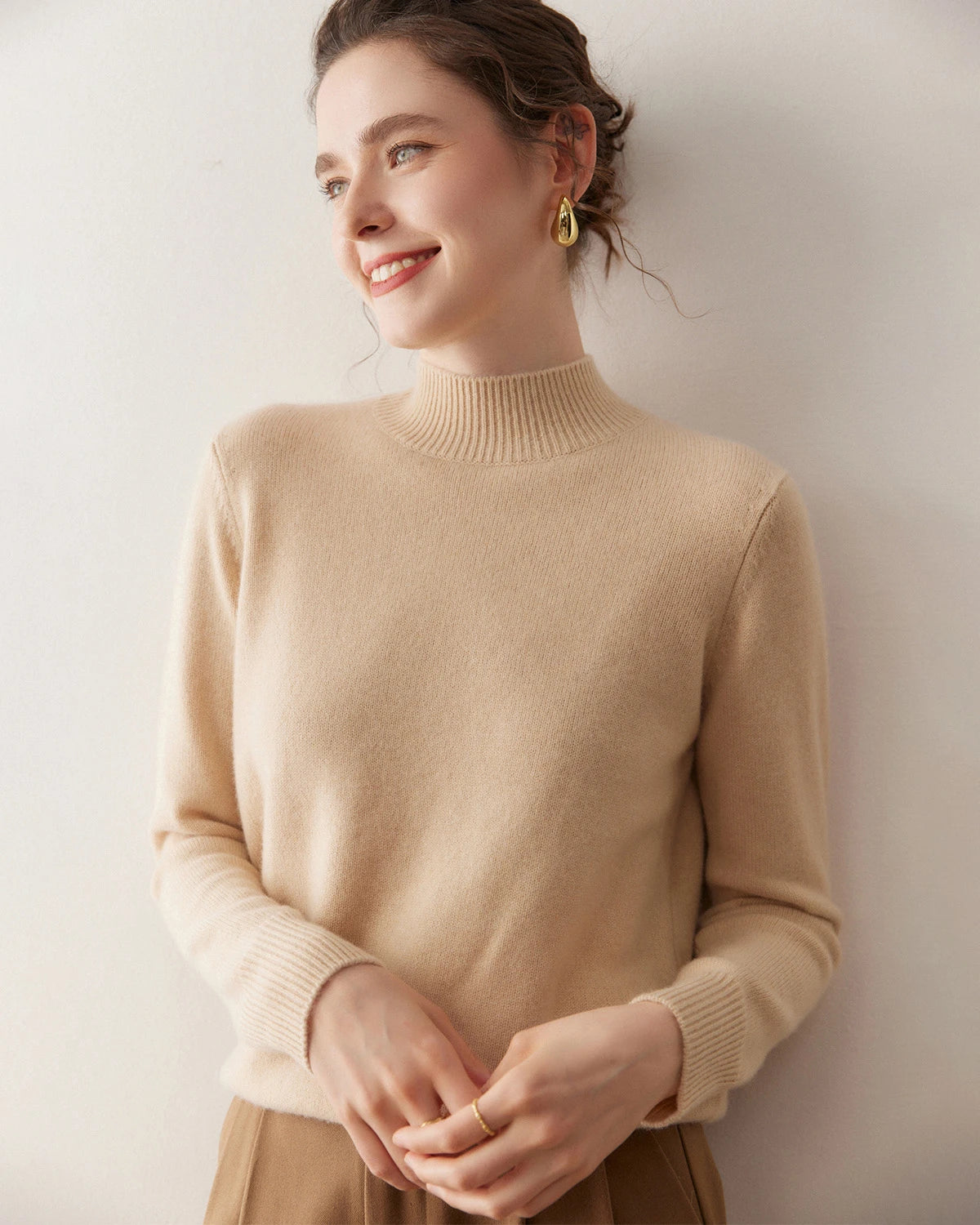 Pull en cachemire douillet pour femme
