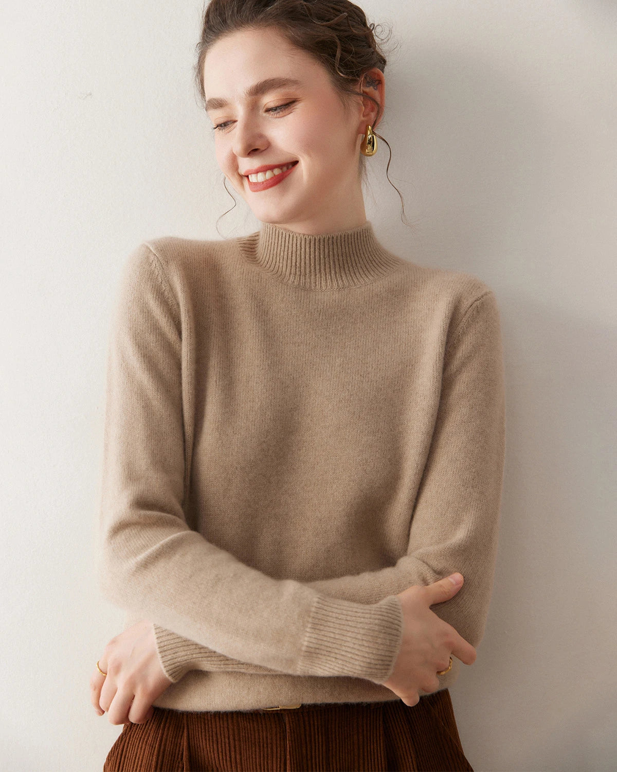 Pull en cachemire douillet pour femme