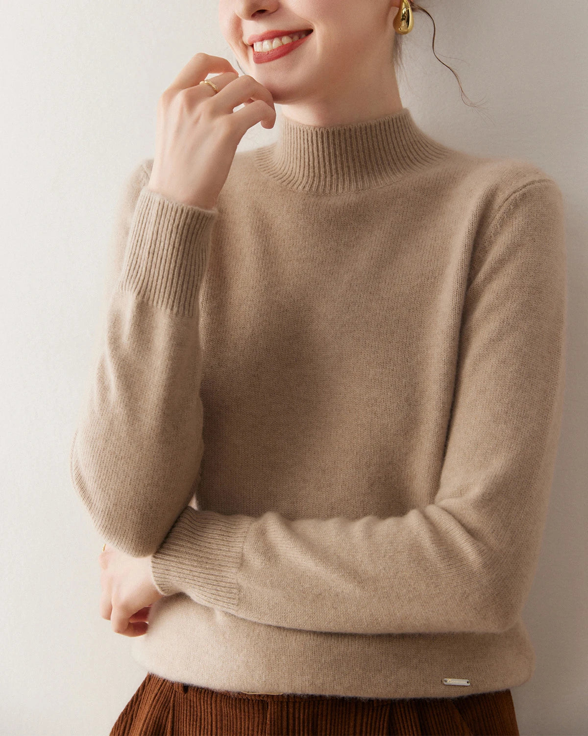 Pull en cachemire douillet pour femme