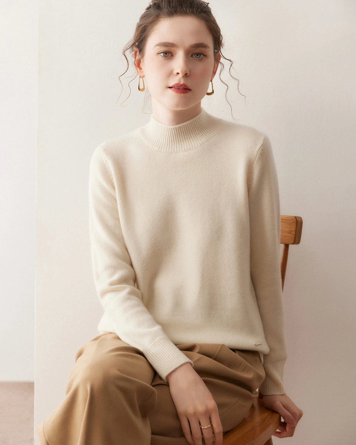 Pull en cachemire douillet pour femme