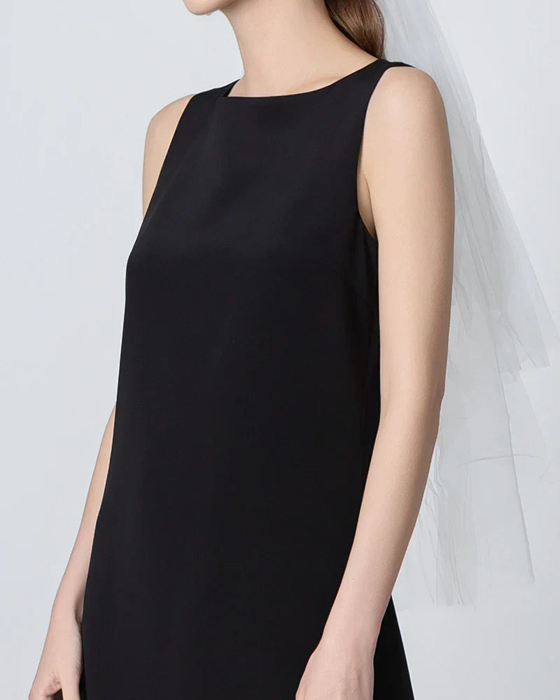 Robe A-line en Soie 40 Momme