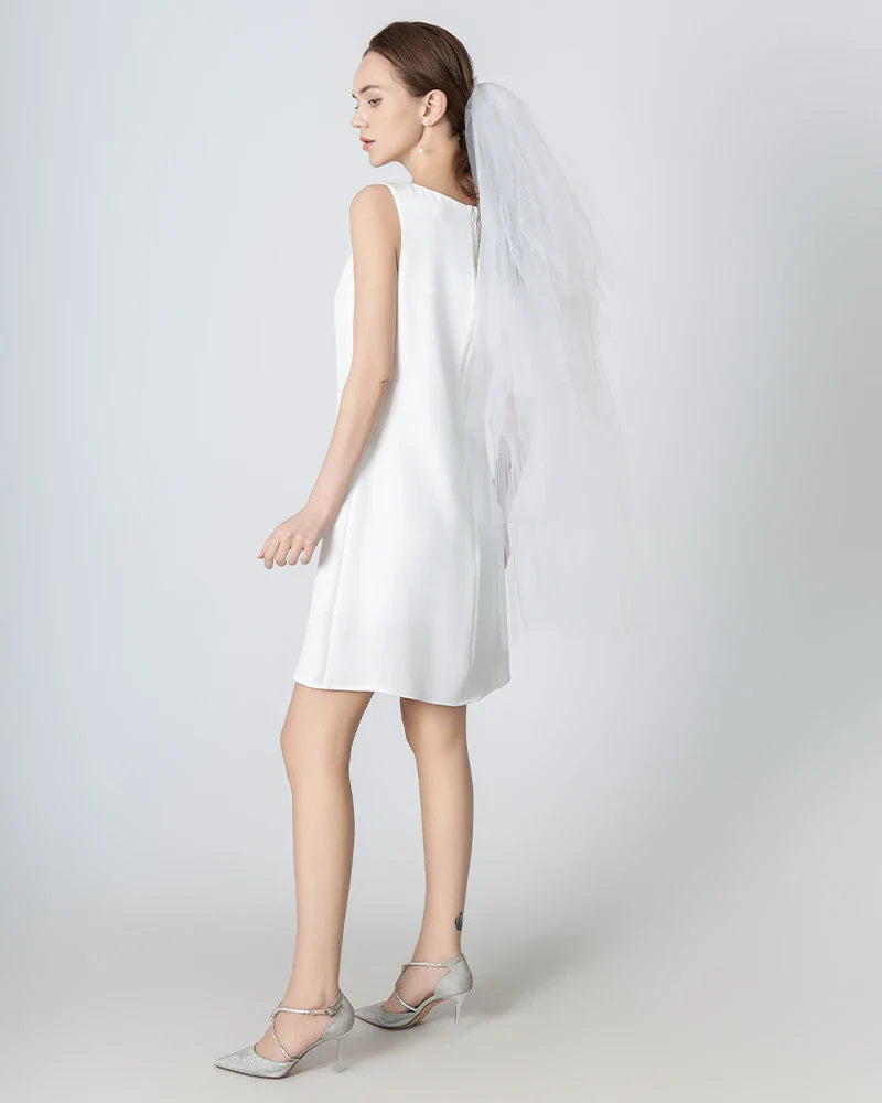 Robe A-line en Soie 40 Momme