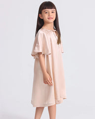 Robe de Nuit à Manches Chauve-souris pour Filles
