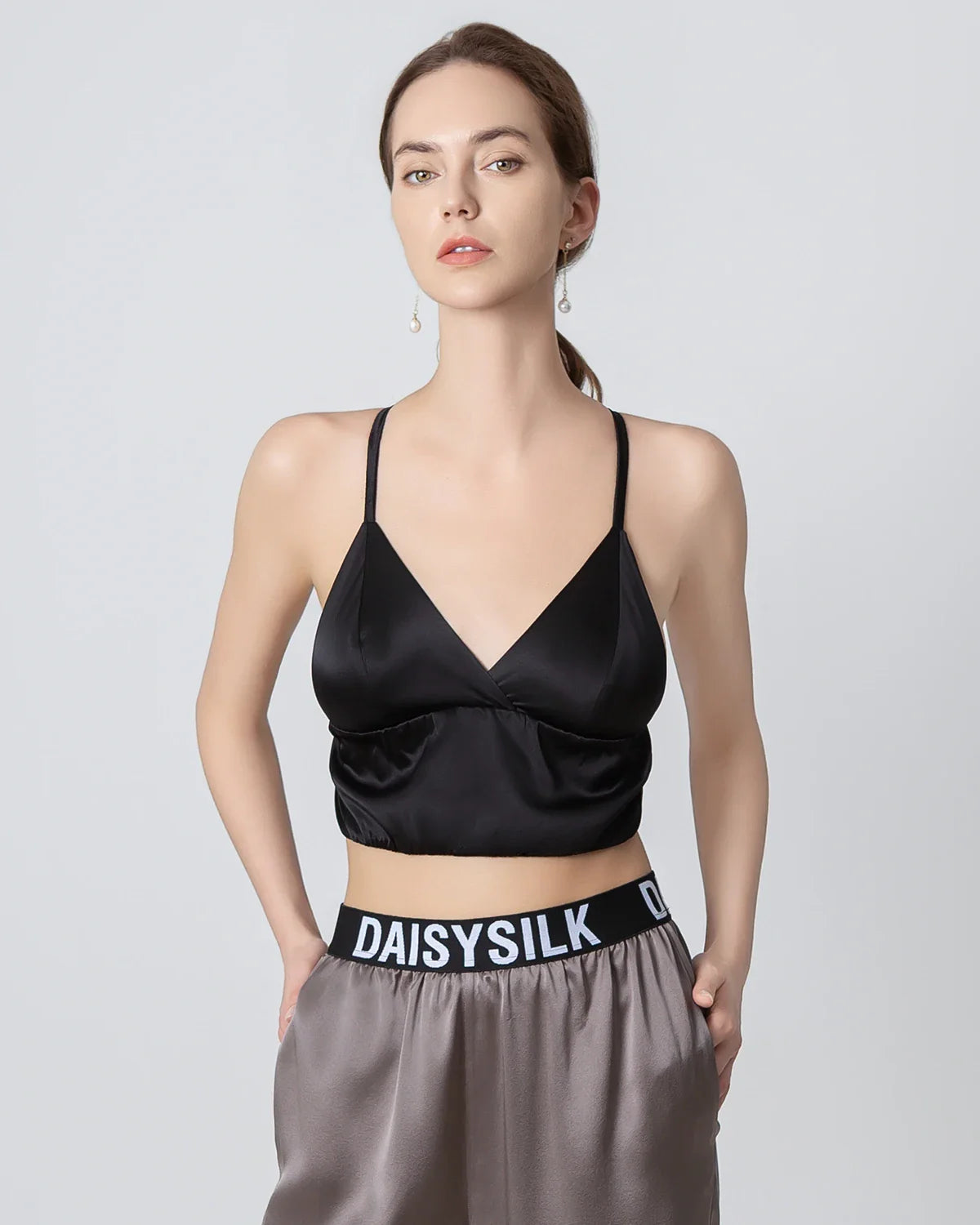 Soutien-gorge en Soie Bonnet Triangle Français