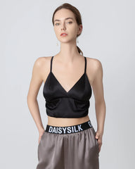 Soutien-gorge en Soie Bonnet Triangle Français