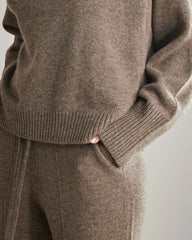 Pull à Capuche en Cachemire