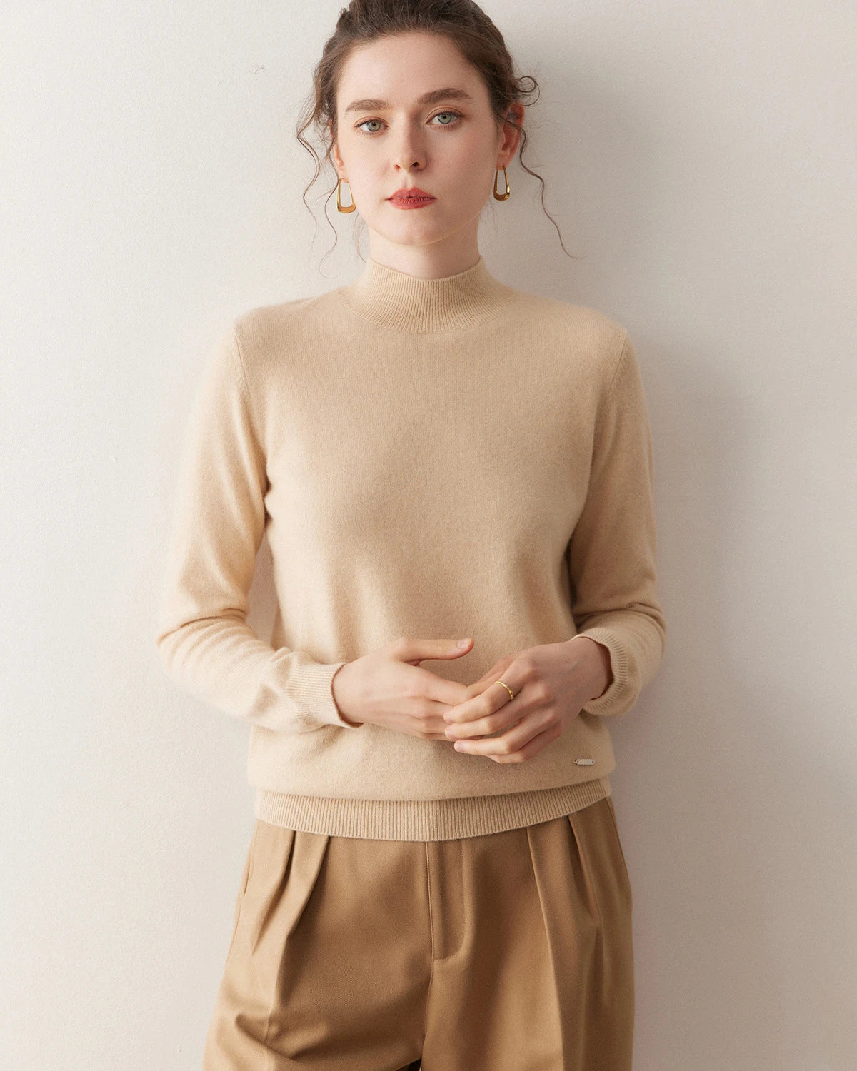 Pull en cachemire léger pour femme