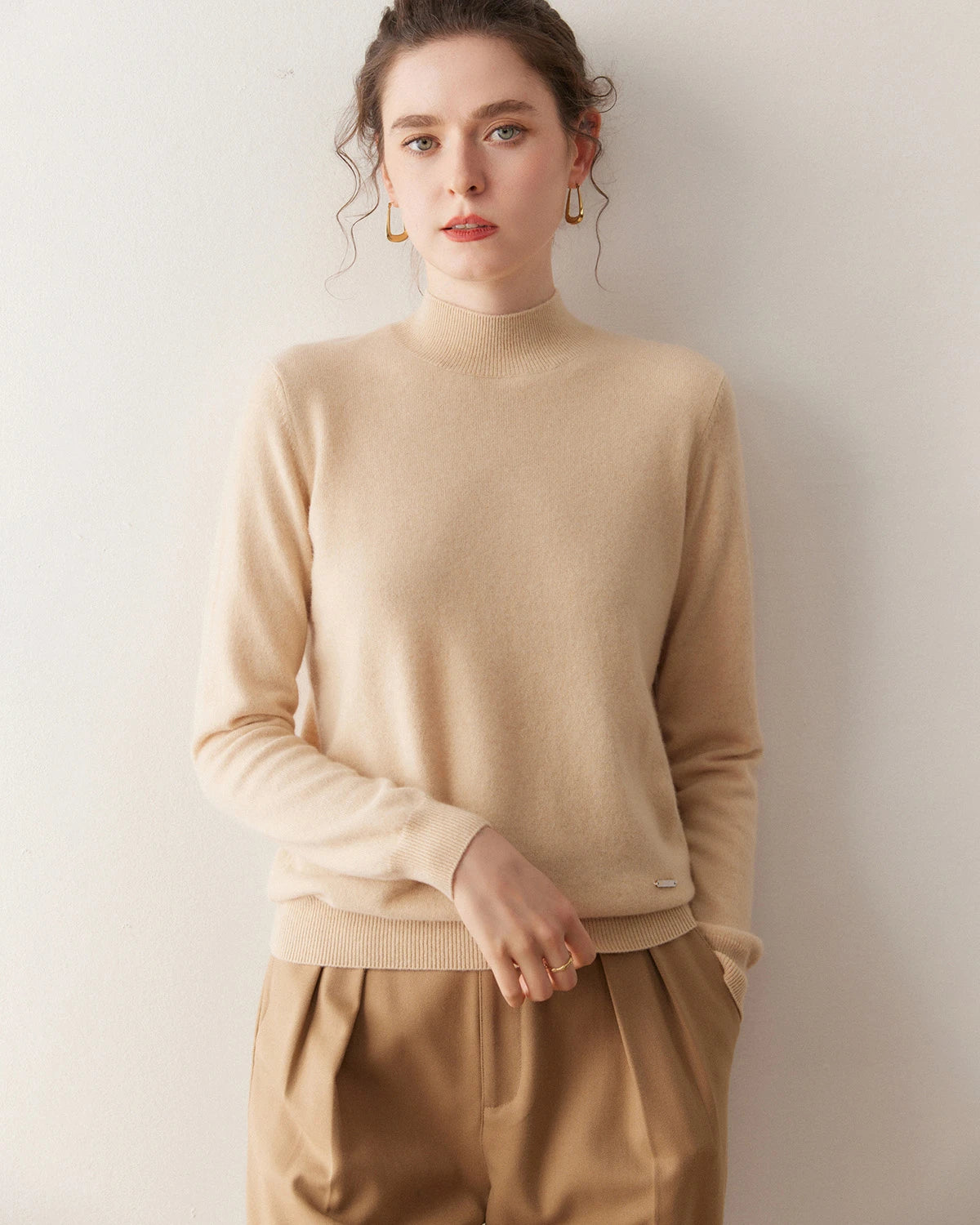 Pull en cachemire léger pour femme