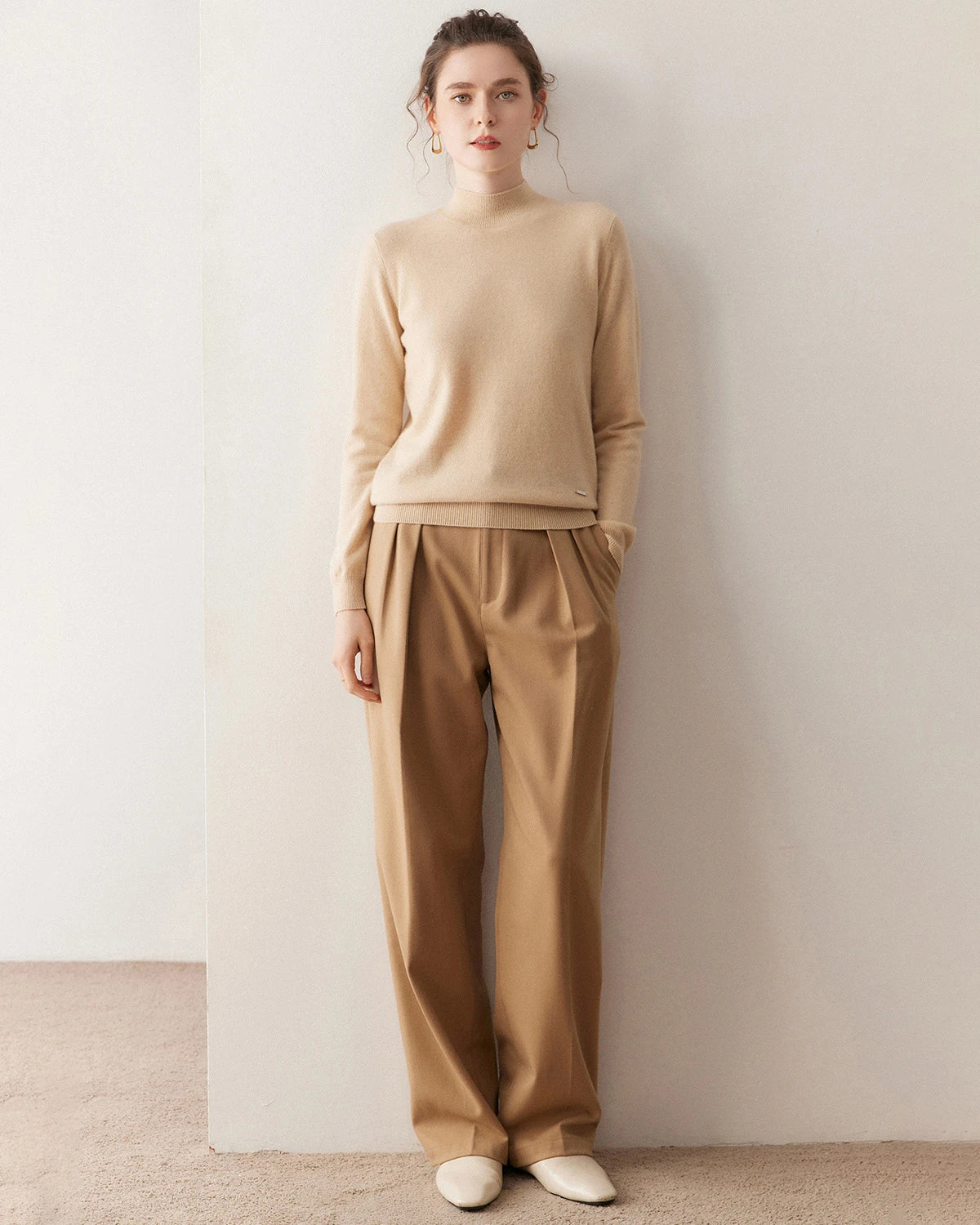Pull en cachemire léger pour femme