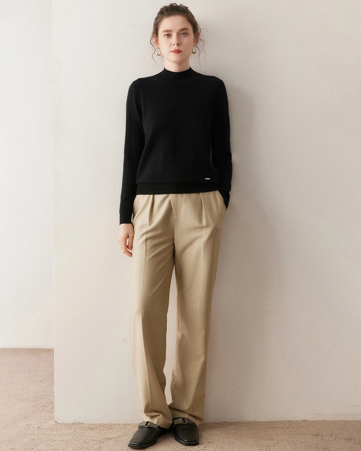 Pull en cachemire léger pour femme