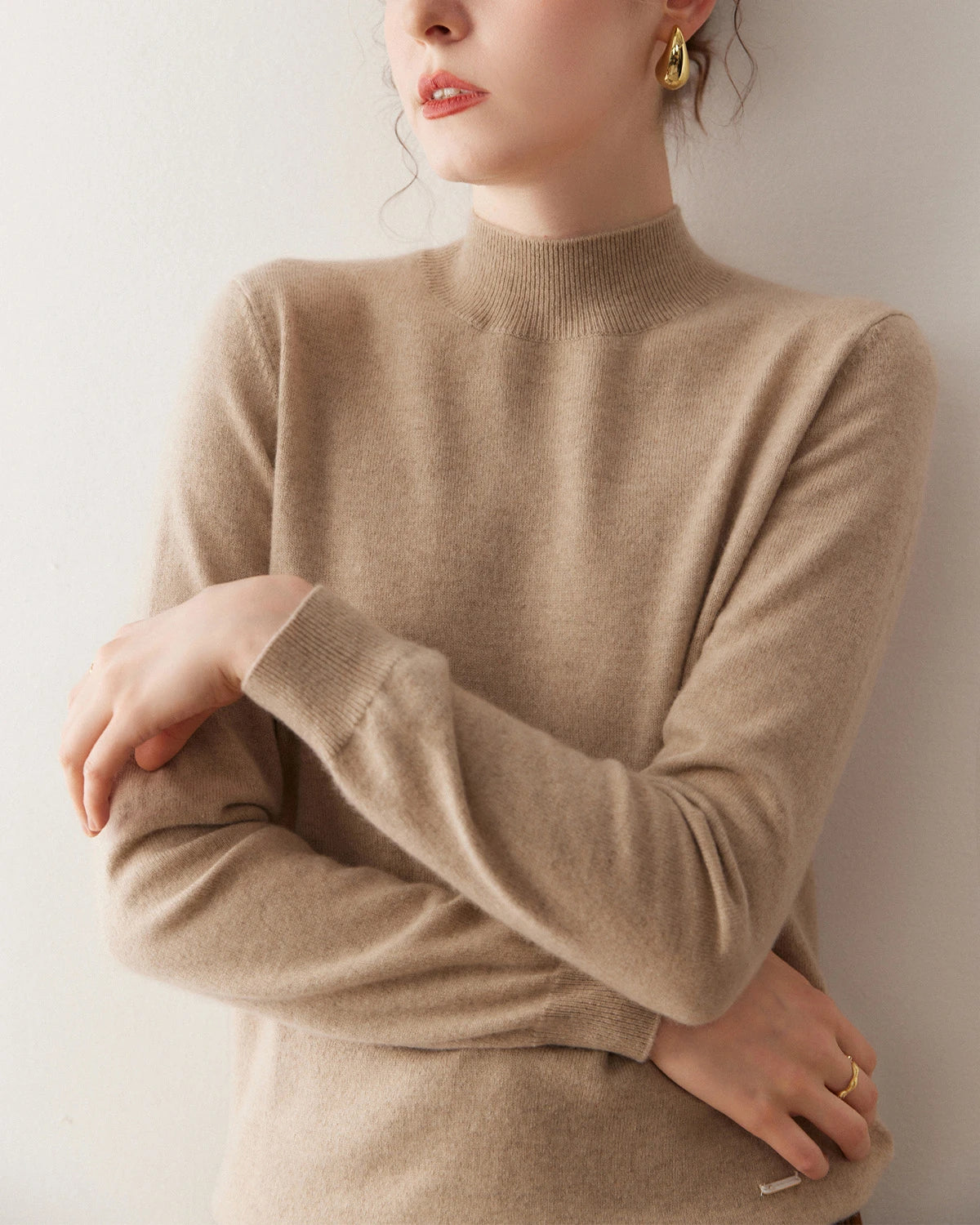 Pull en cachemire léger pour femme