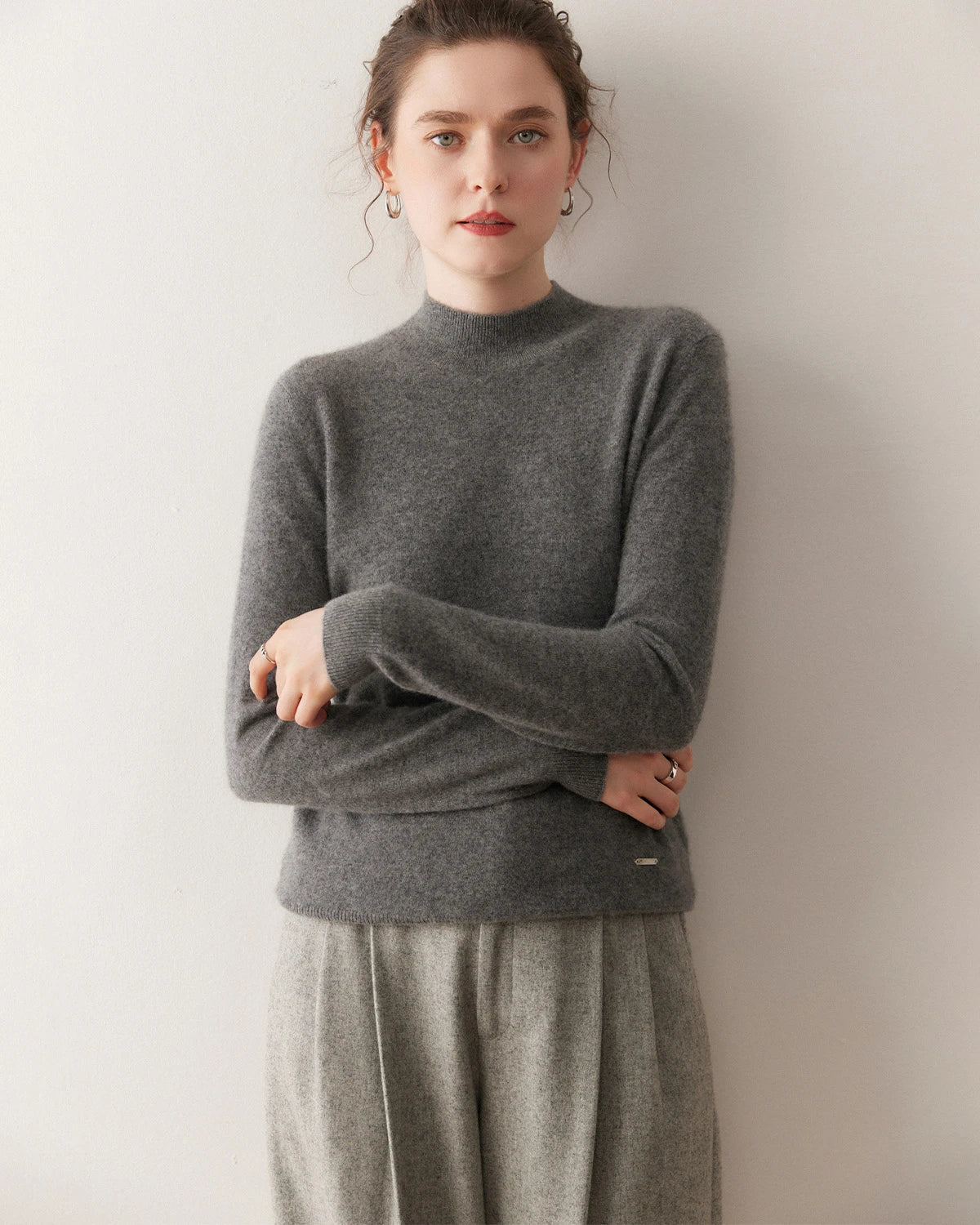 Pull en cachemire léger pour femme