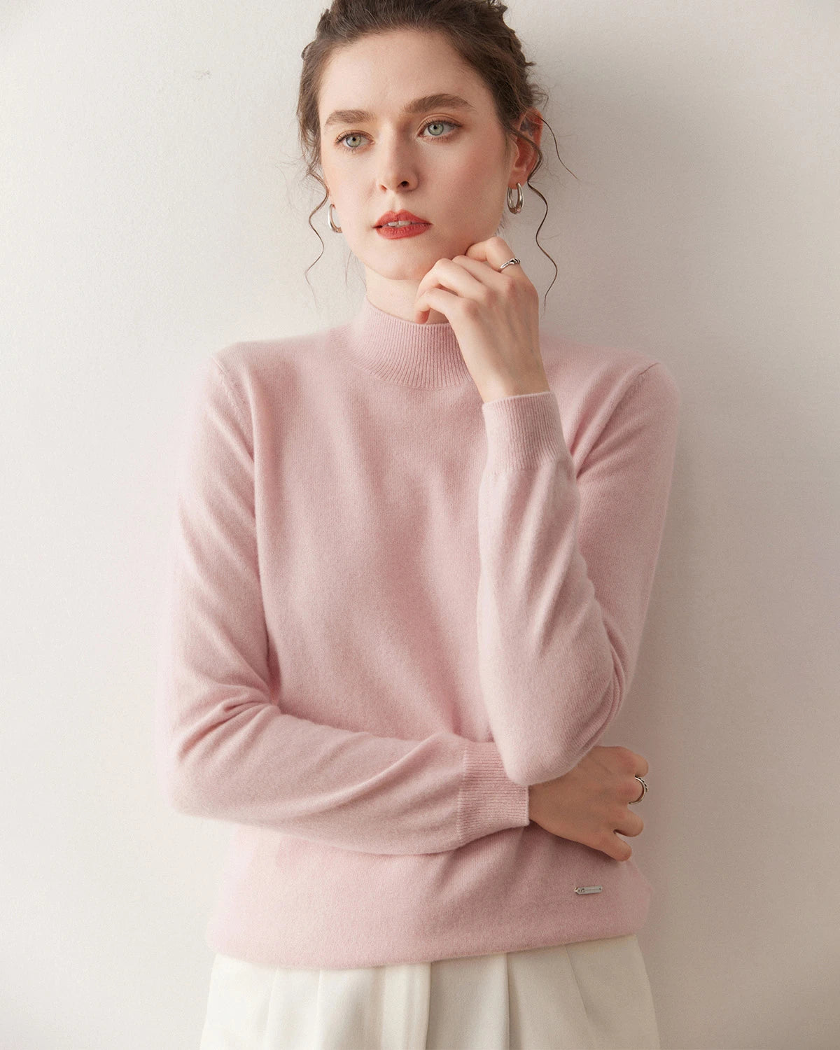 Pull en cachemire léger pour femme