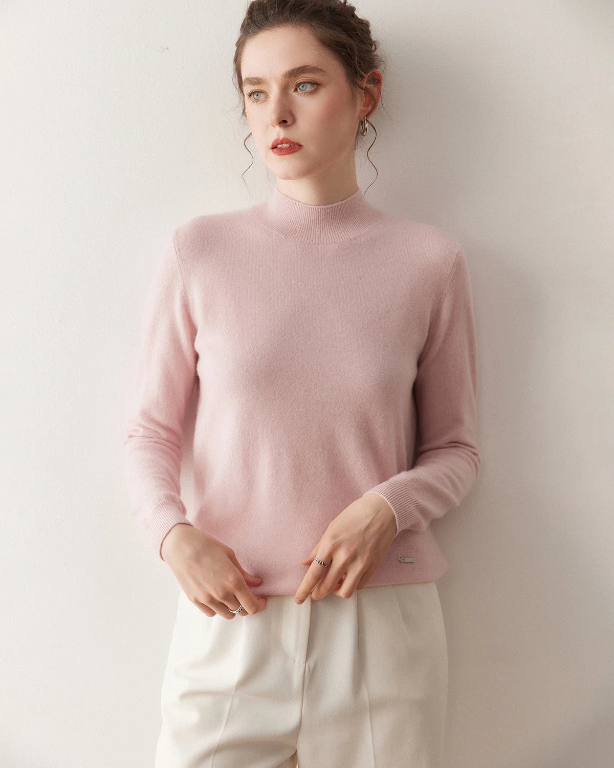 Pull en cachemire léger pour femme