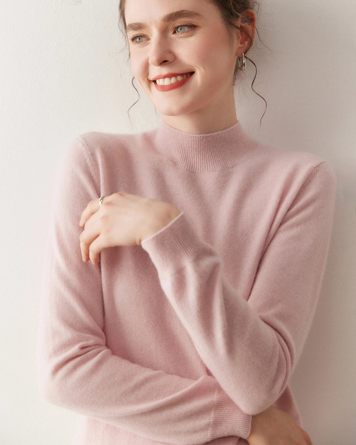 Pull en cachemire léger pour femme