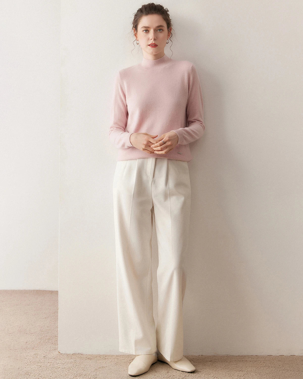 Pull en cachemire léger pour femme
