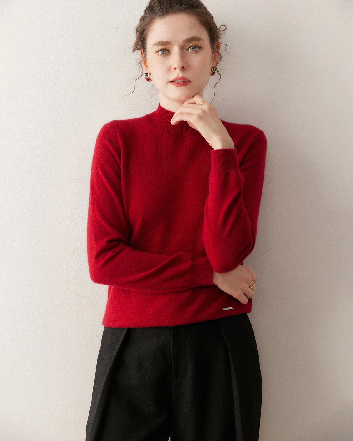 Pull en cachemire léger pour femme