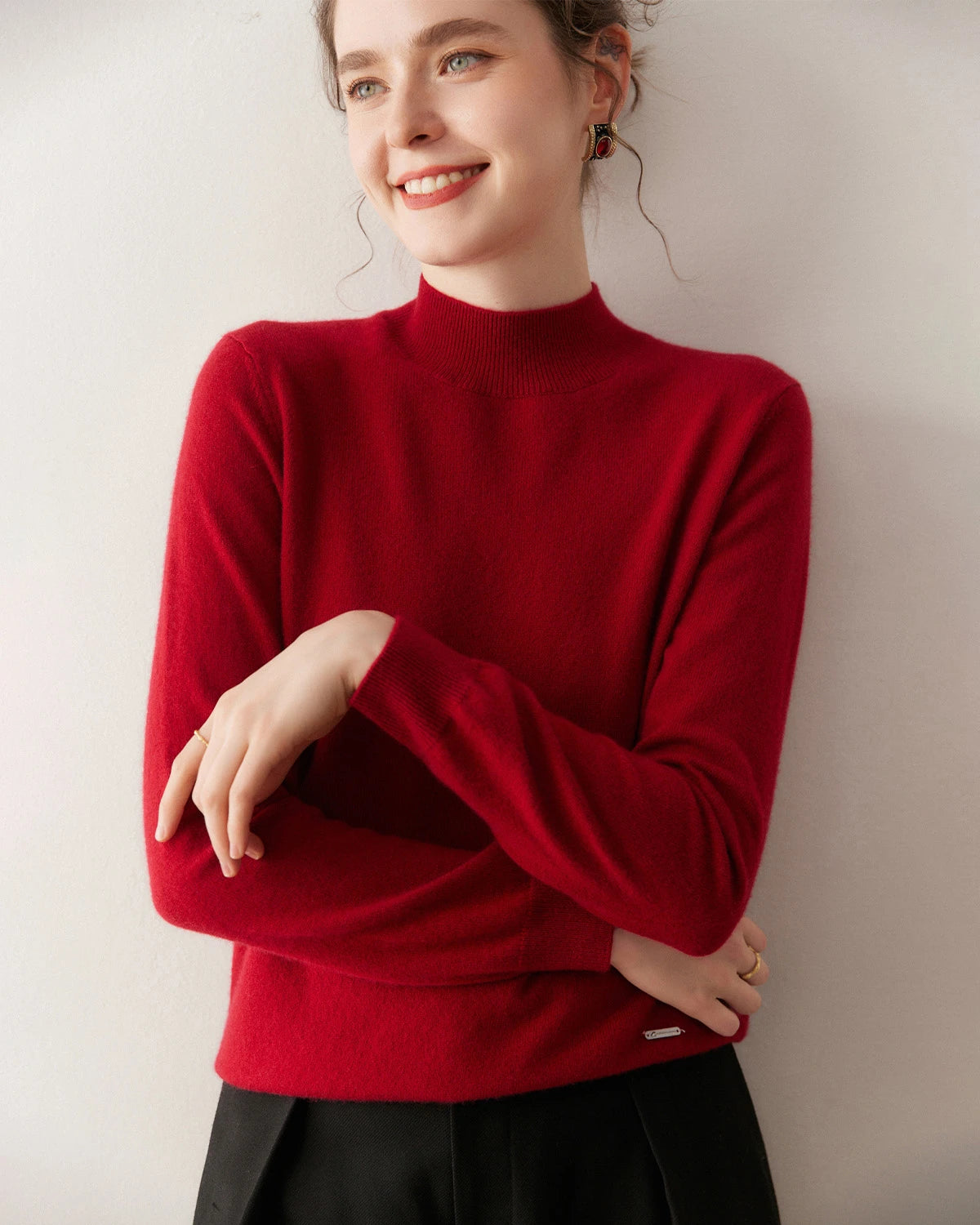 Pull en cachemire léger pour femme