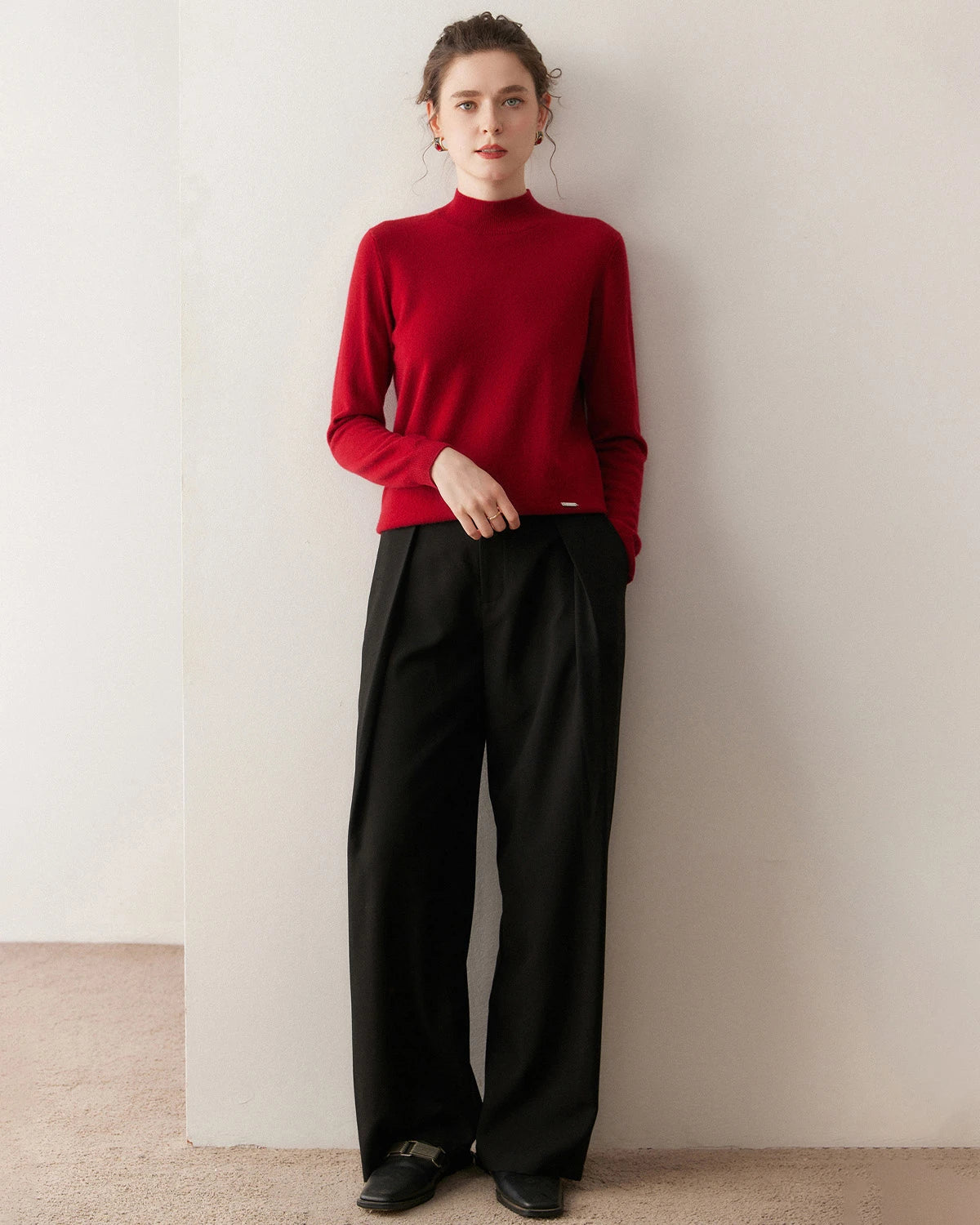 Pull en cachemire léger pour femme