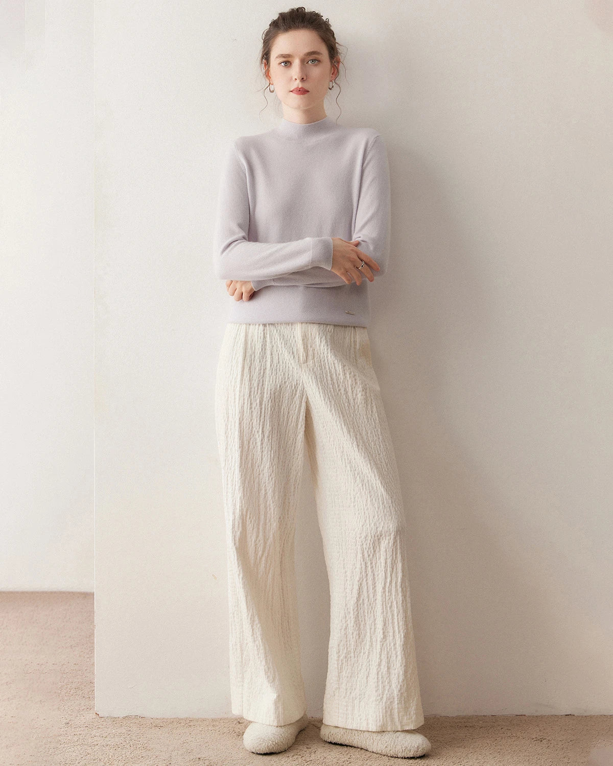 Pull en cachemire léger pour femme