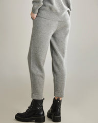 Pantalon Décontracté Ample en Cachemire